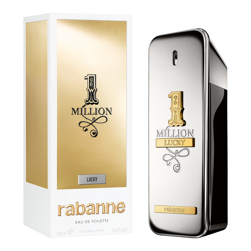 Rabanne 1 Million LUCKY EDT 3.4 Fl. Oz.