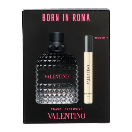 Valentino UOMO Born In Roma Travel Exclusive EDT 3.4 Fl. Oz. + 10ml set(Copy)