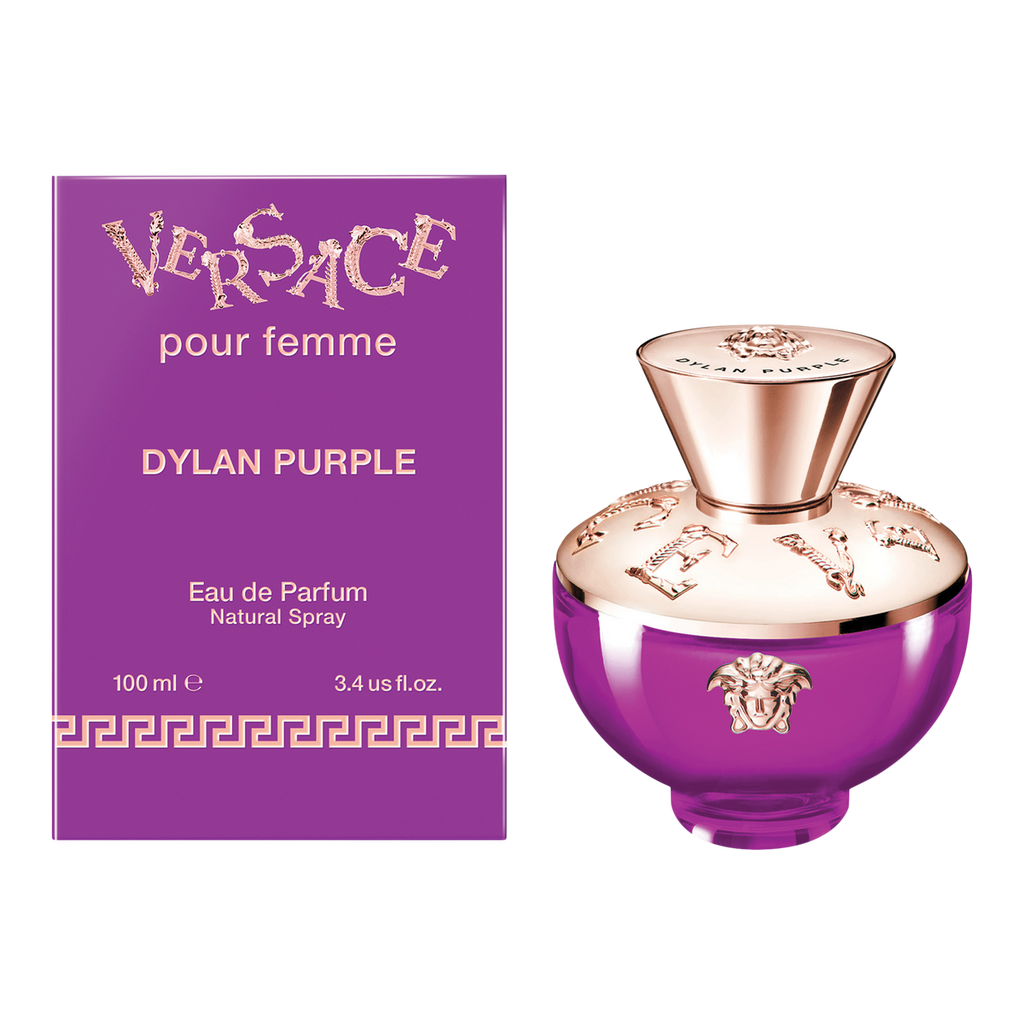 Versace Dylan Purple Pour Femme Eau De Parfum 3.4 Fl. Oz.