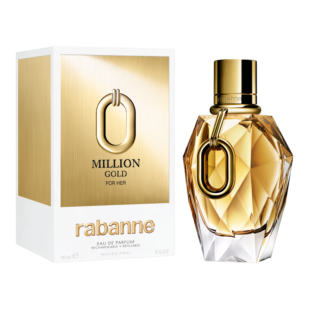Paco Rabanne Million Gold For Her Eau De Parfum 3 Fl. Oz.