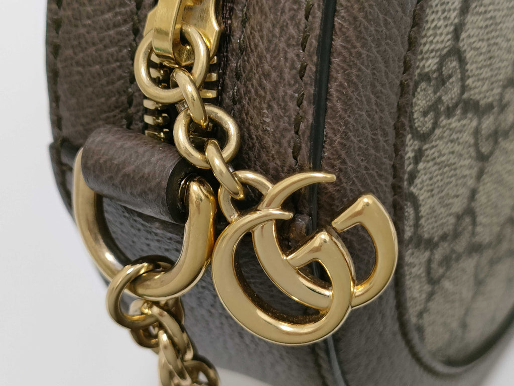 Gucci GG Supreme Gucci Ophidia Shoulder Bag Round