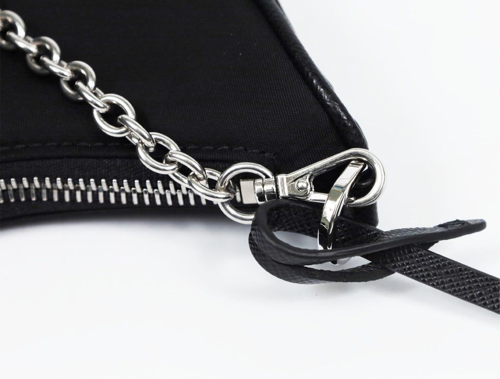 Prada Re-Edition 2005 Nylon Silver Condition: A